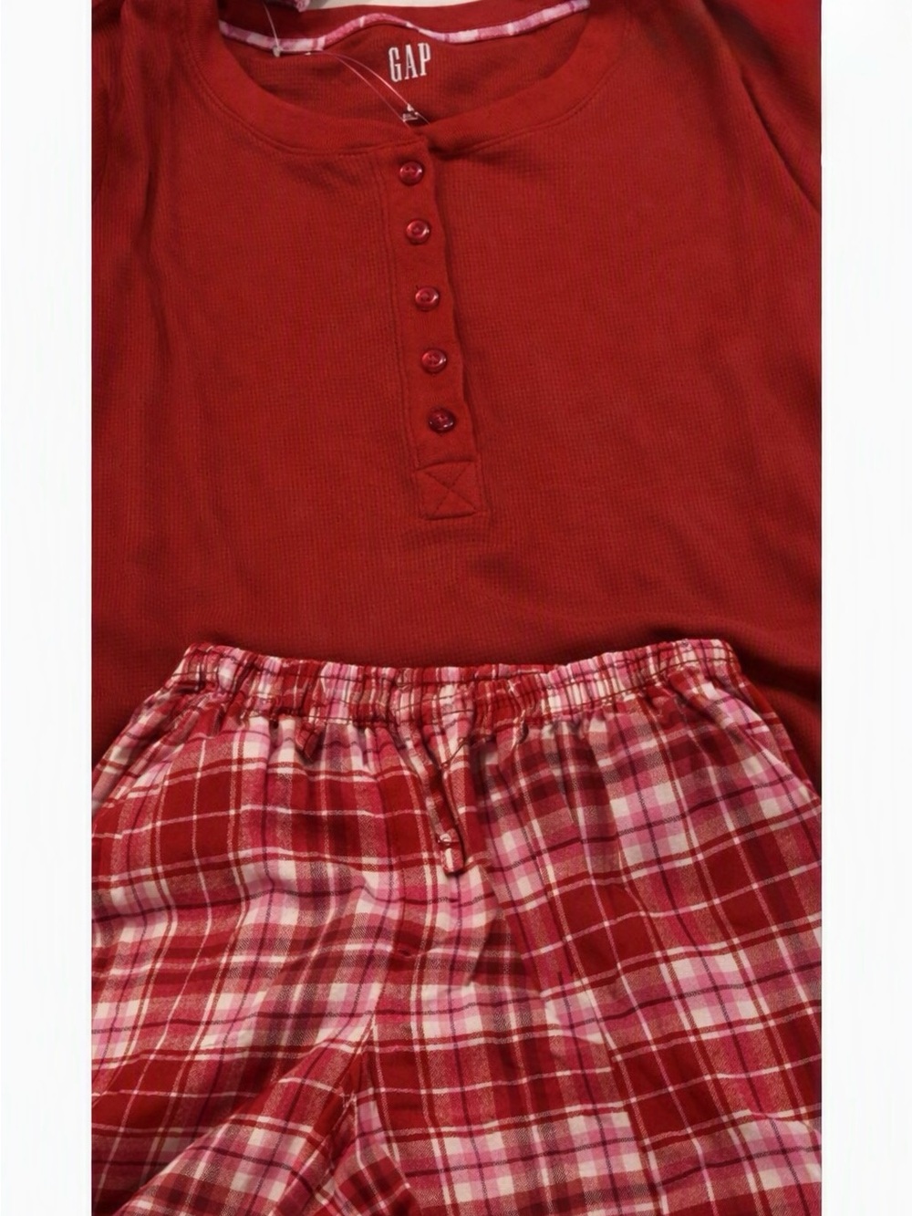 GAP Scarlet Sage Pajama Set – Size L (NWT) Great for holidays!